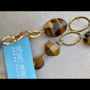Shari Wacks Tiger’s Eye Necklace